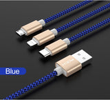 Hi-Tensile 3 in 1 Charging Cable